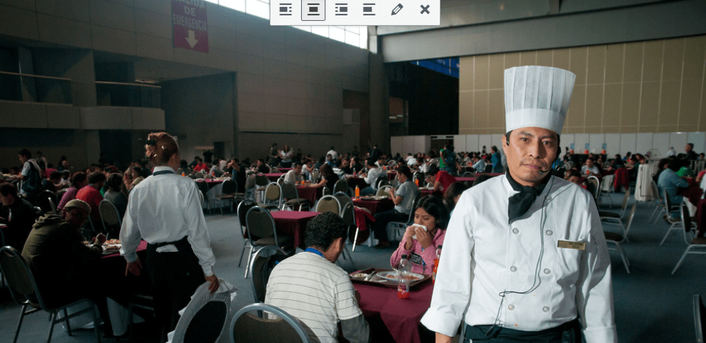 guests dining