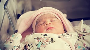 an adorable baby